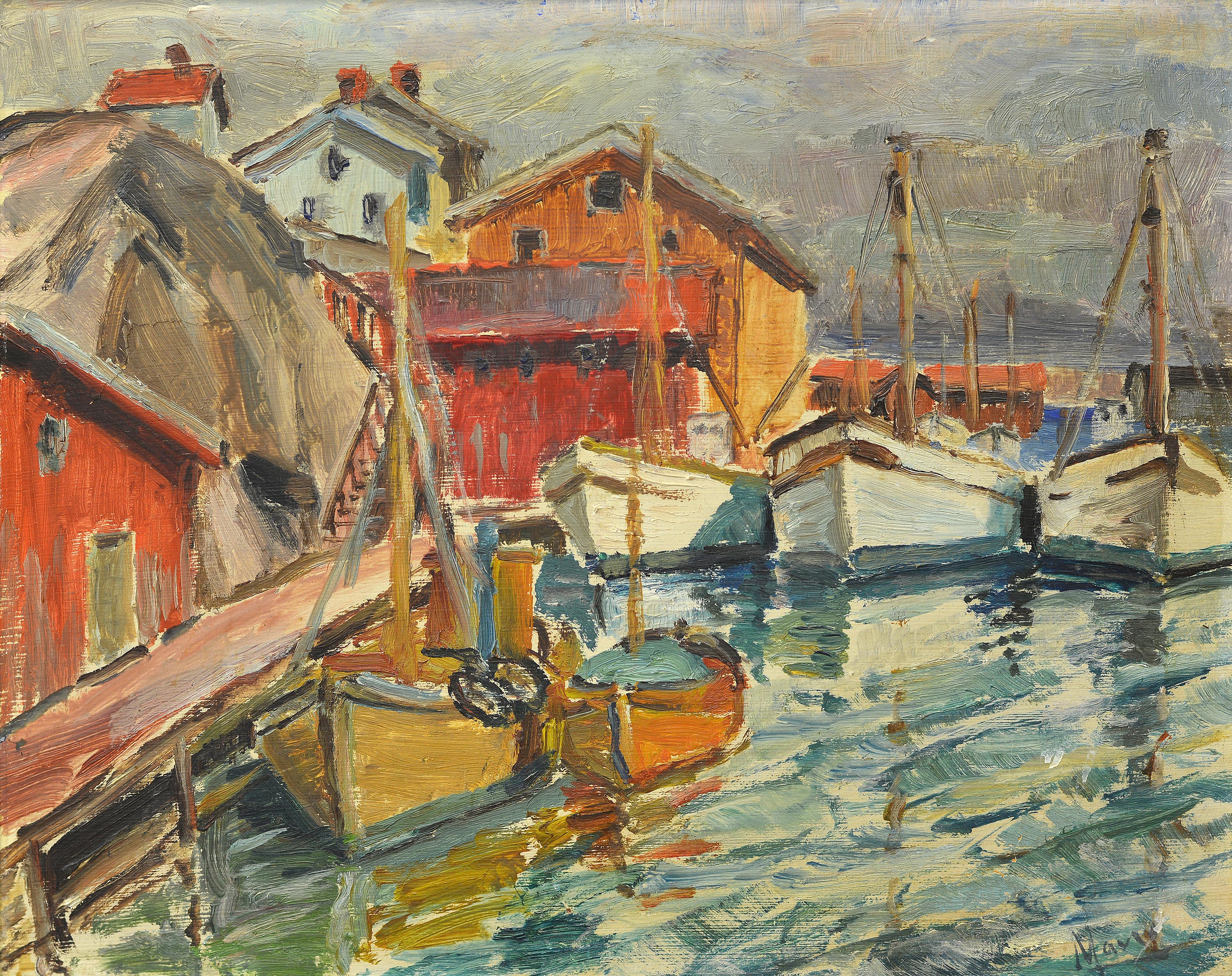"Pier. In France", 1930th