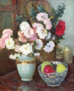  — «Цветы и яблоки», 1963