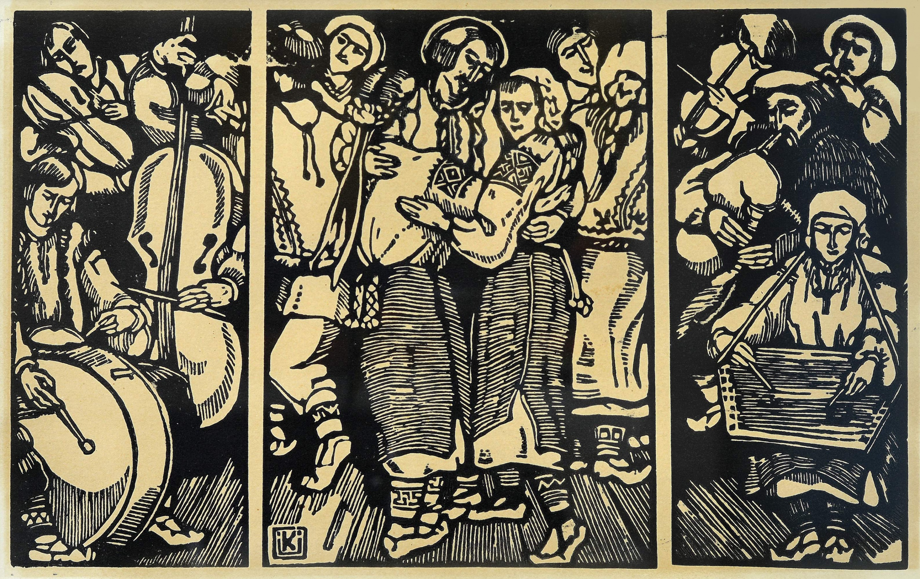 Triptych "Hutsul fun", 1935