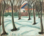  — «Зима. Деревья », 1982
