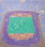  — "The stadium Dynamo. Training day", 1964