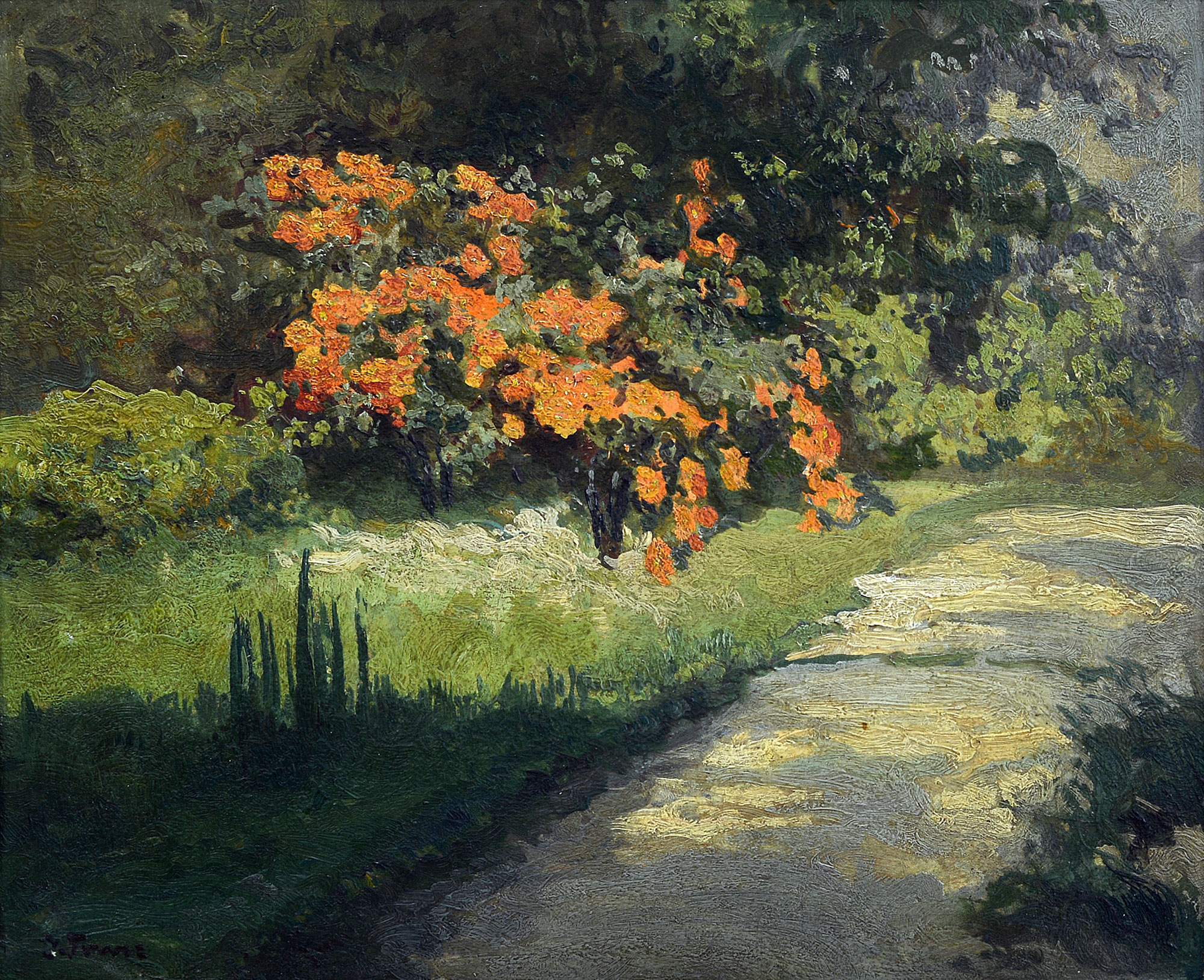  — "Flowers on the Alley", 1920-1930s