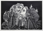  — "Meeting", a series of illustrations "Taras Bulba" by N. Gogol, 1999