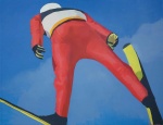  — Лыжник, летящий, 2008