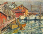  — "Pier. In France", 1930th