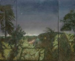  — Триптих «Ночной пейзаж с Московским мостом», 2009