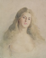  — "Портрет молодой женщины", 1900-е гг.
