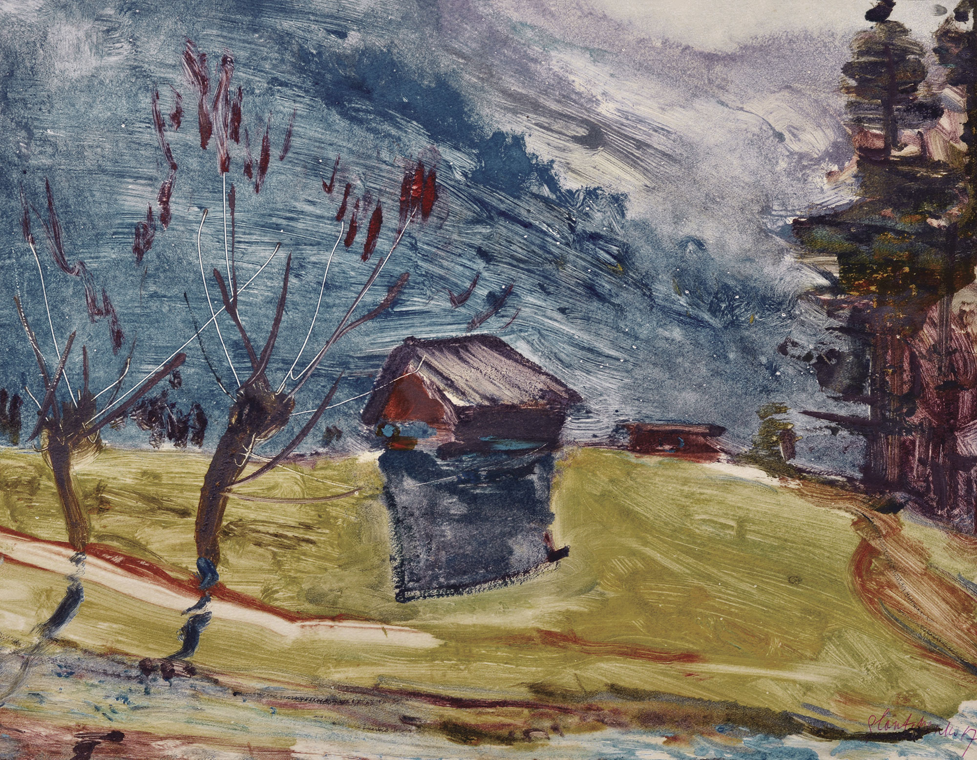 "Morning in the Carpathians", 1967