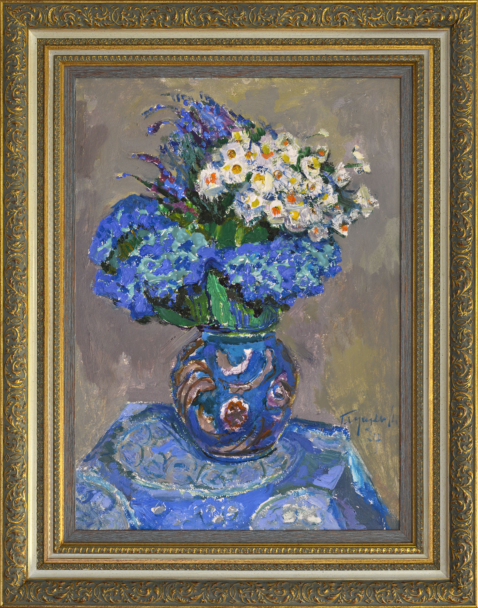 "Blue Flowers", 1974 - 1