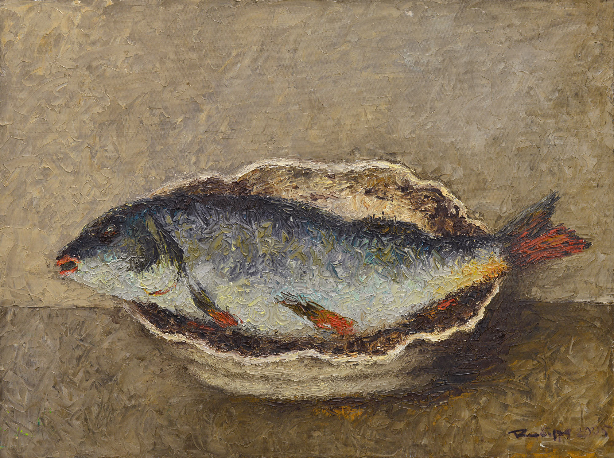 "Still life with fish", 2005