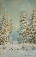  — «Зимний лес», 1910