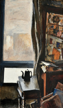  — "Window in the studio", 1980s