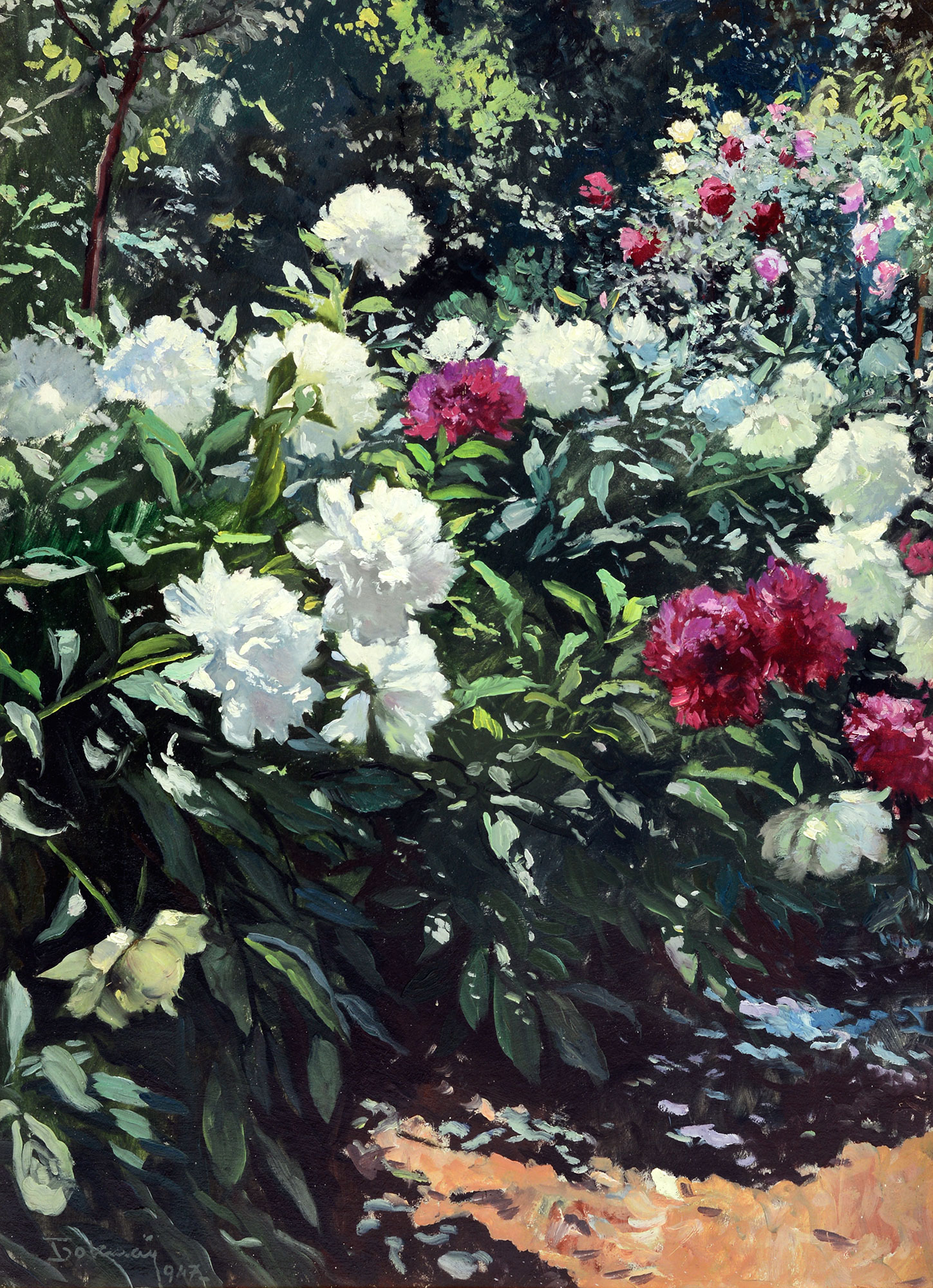  — "Peonies", 1947