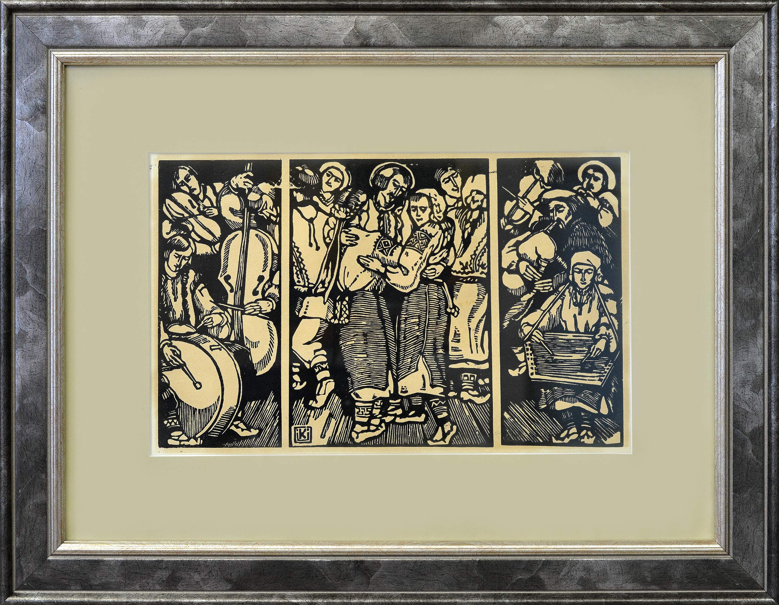 Triptych "Hutsul fun", 1935 - 1
