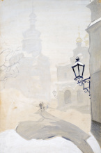  — "Kyiv-Pechersk Lavra. Fog", 1966