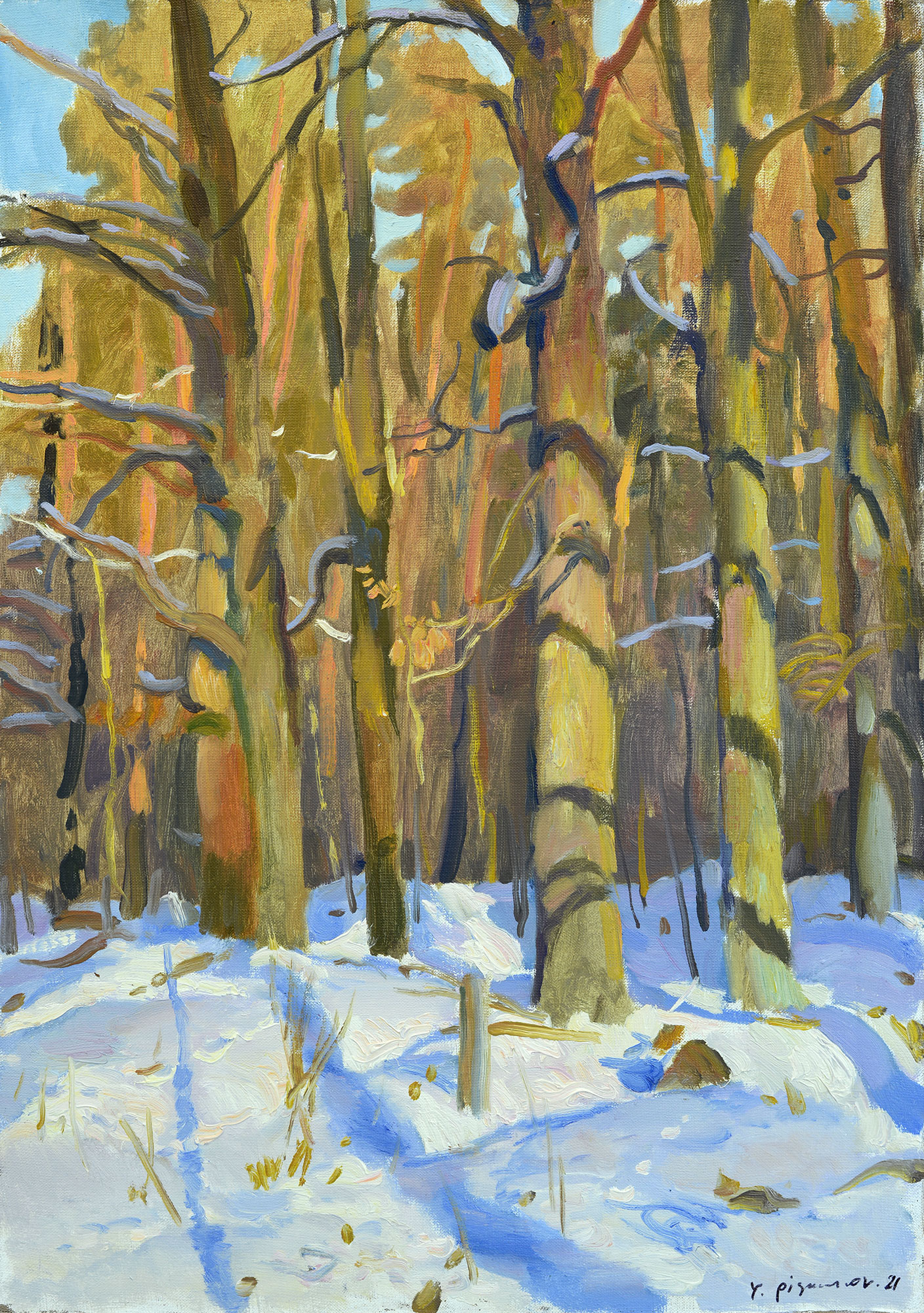  — "Shadows in the Forest", 2021