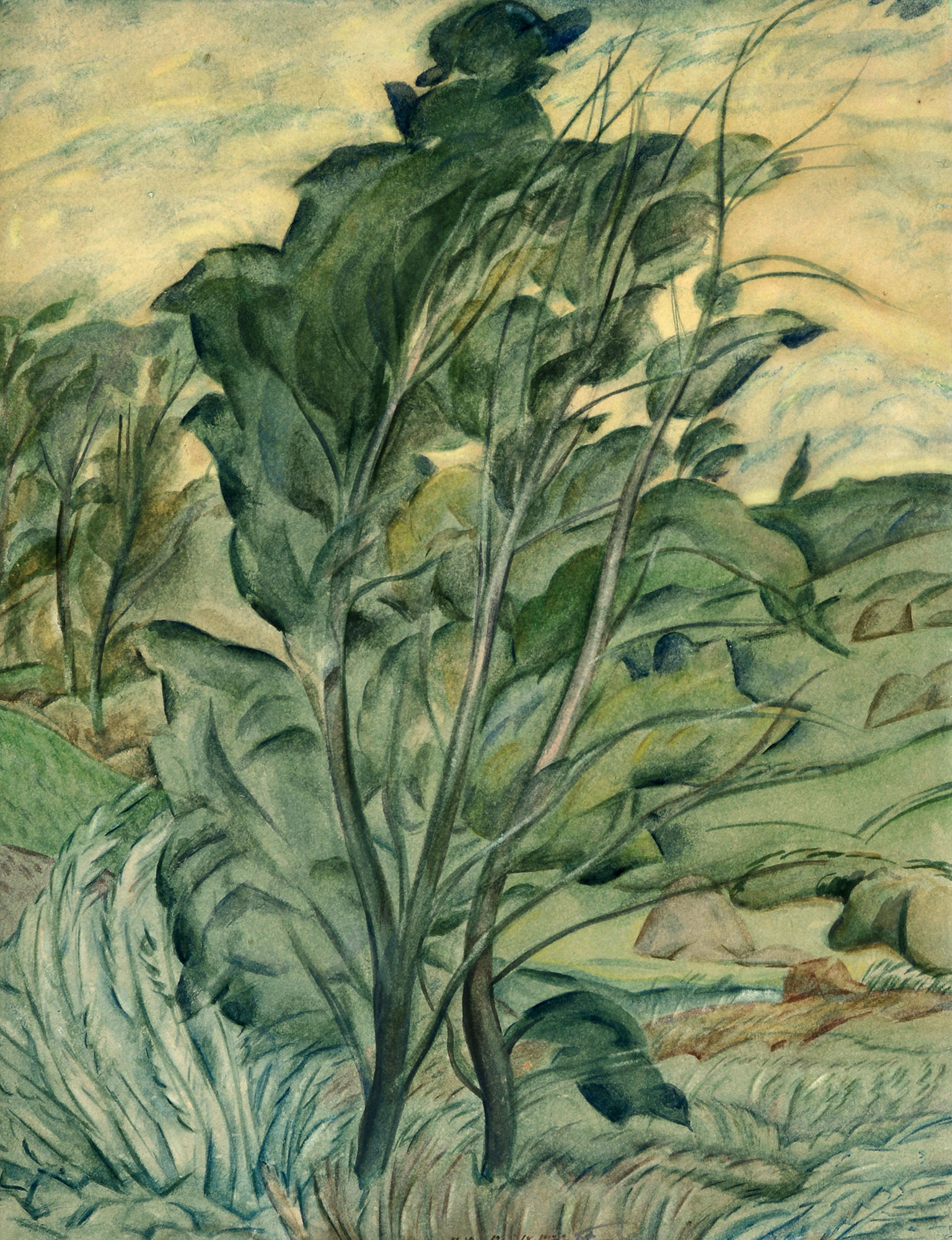  — "Willow, stack", 1922