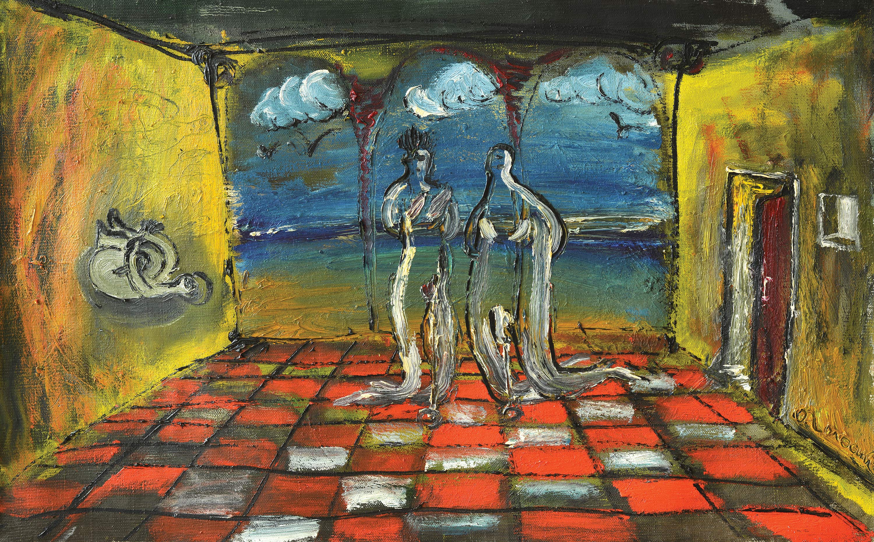 "Yellow Room 2", 1989