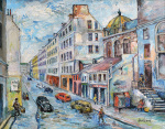  — "Street St. Roch in Paris", 1950