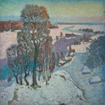  — "Winter Landscape", 1980s