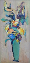  — "Flowers in a high vase", 1940s