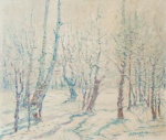  — "Forest in winter", 1981