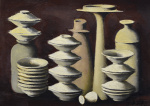  — "Still Life with ceramics", 1987