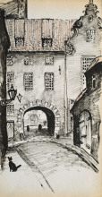  — "Riga. Swedish Gate", 1960