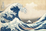  — "The Great Wave in Kanagawa" from the series "36 Landscapes of Mount Fuji", ХІХ century.