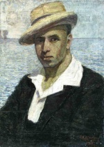  — «Портрет мужчины в шляпе», 1918