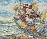  — "Asters on the beach", 1950th