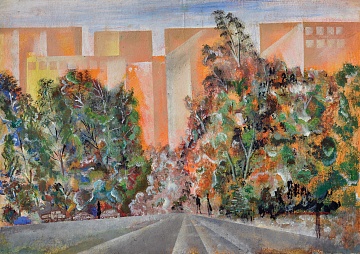 "Meeting in the park", 1970s