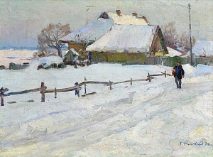 "Winter morning", 1988