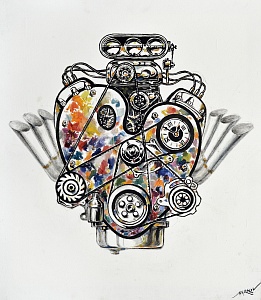 "Heart energy of creative", 2019