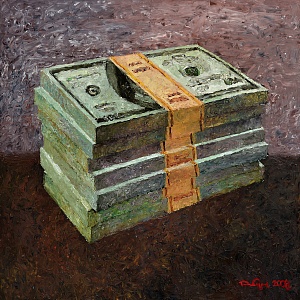 "Still life with attributes of art", 2008