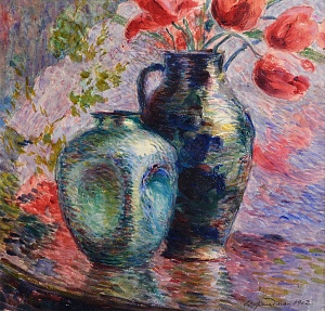 "Still life. Tulips", 1913