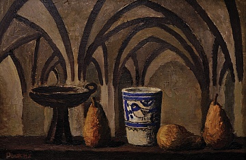 "Still Life with French ceramics", 1995