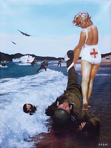 Красный крест, 2009, из проекта «HEROTICA»