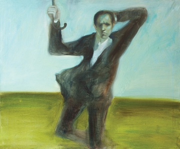 "A man with an umbrella", 2007