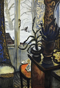 "Home flowers in the interior", 1984