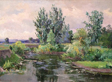 "Green Landscape", 1959