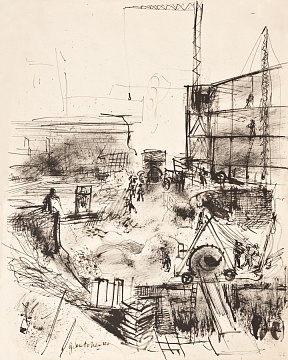 "On the construction. Paris", 1932
