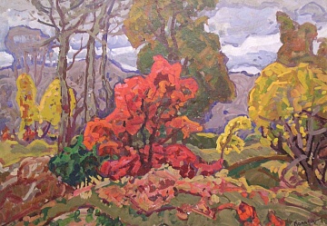 "Thoughtful Autumn", 1970s