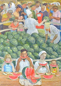 "At the fair in Sorochintsy", 1980