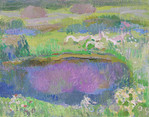 "Гуси на лугу", 1980-е