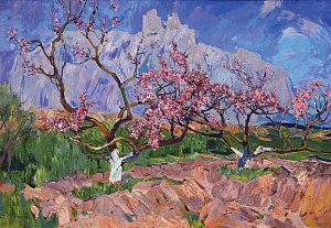 "Peach blossom", 1970s