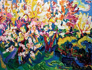 "Blooming garden", 2009