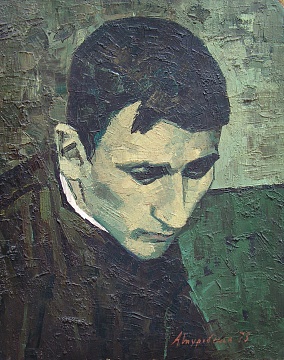 “Portrait of V. Brodsky”, 1973