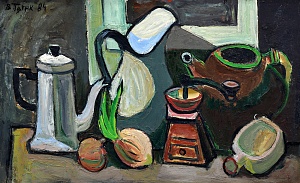"Still life with onions", 1984