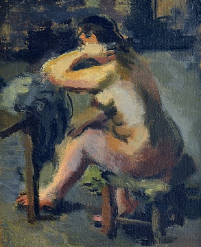 "Nude by the table", 1930s